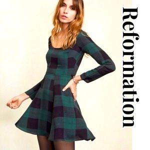 Reformation Val Mini Dress